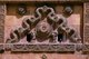 India: Decoration above the Surya Pol (Surya Gate), one of Jaisalmer fort's four major gates, Jaiselmer, Rajasthan